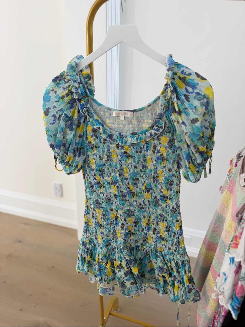 Loveshackfancy mini floral dress